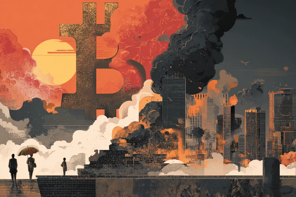 Bitcoin Languishes 30% Below Peak as Gold Breaks $5,000, Highlighting Crypto's Risk-On Reality