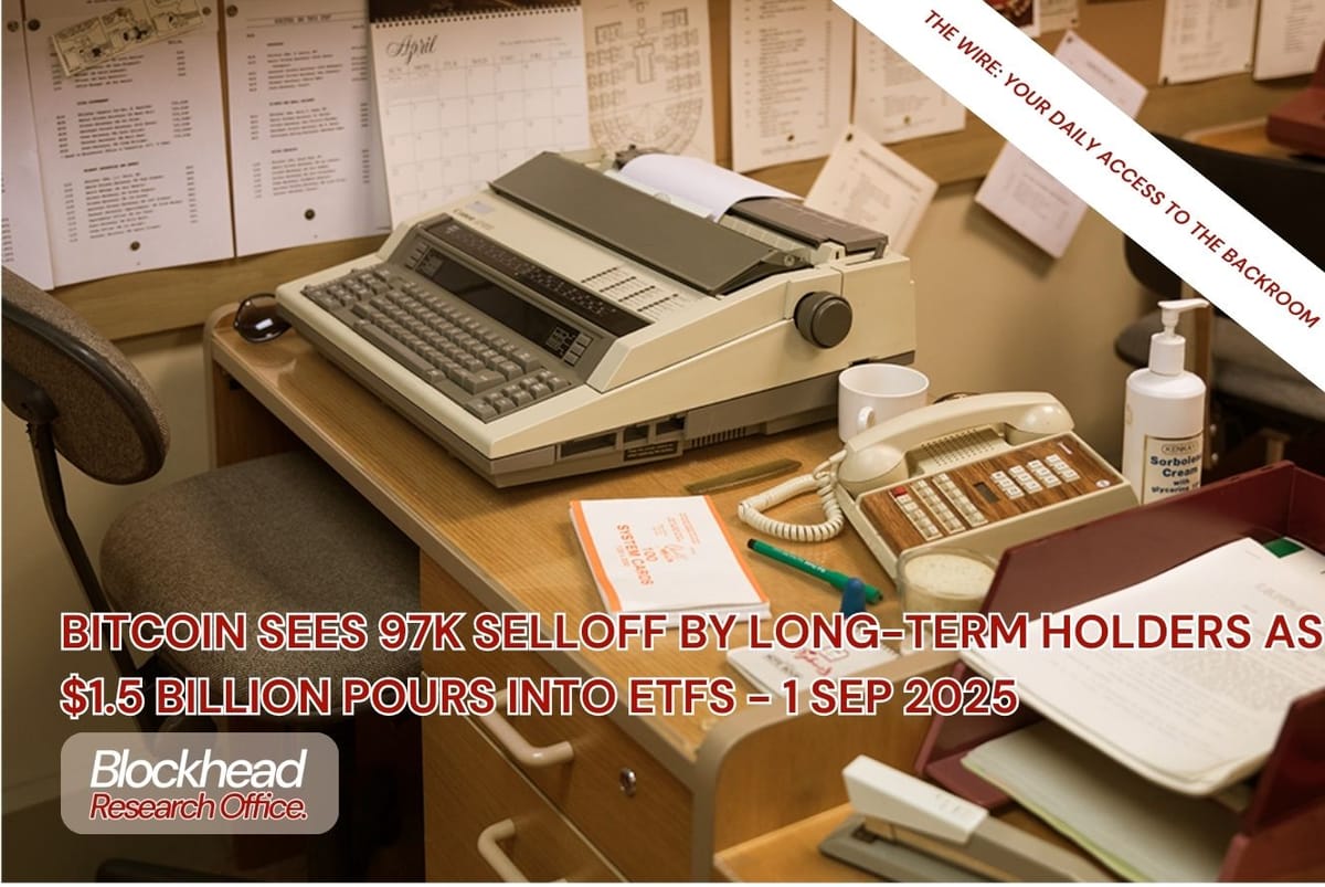 Bitcoin Sees 97K Selloff by Long-Term Holders as $1.5 Billion Pours Into  ETFs