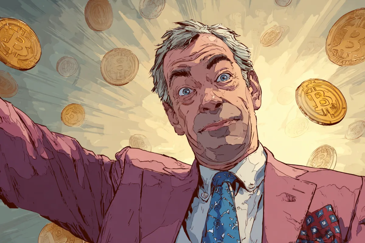 Nigel Farage Courts UK Crypto Industry with Trump-Style Pitch for Bitcoin  Reserve
