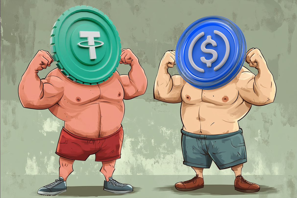 Tether Nets $5B Profits in 2024 While USDC Monthly Trading Volume Surges 48%