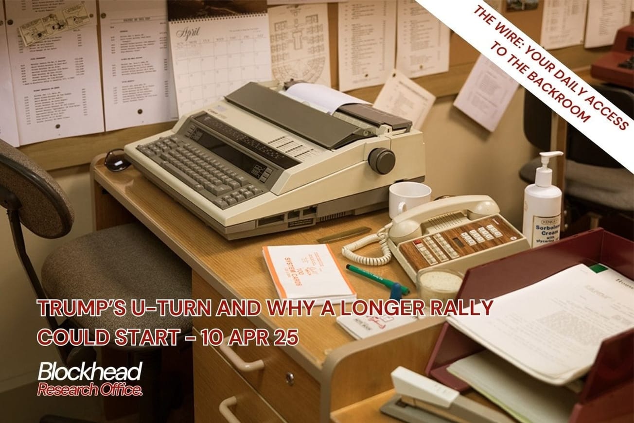 Trump's U-Turn and Why a Longer Rally Could Start