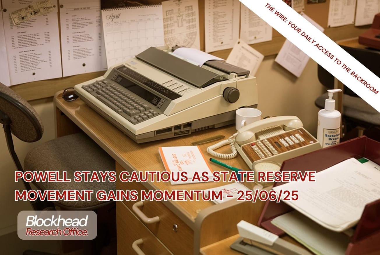 Powell Stays Cautious as State Reserve Movement Gains Momentum