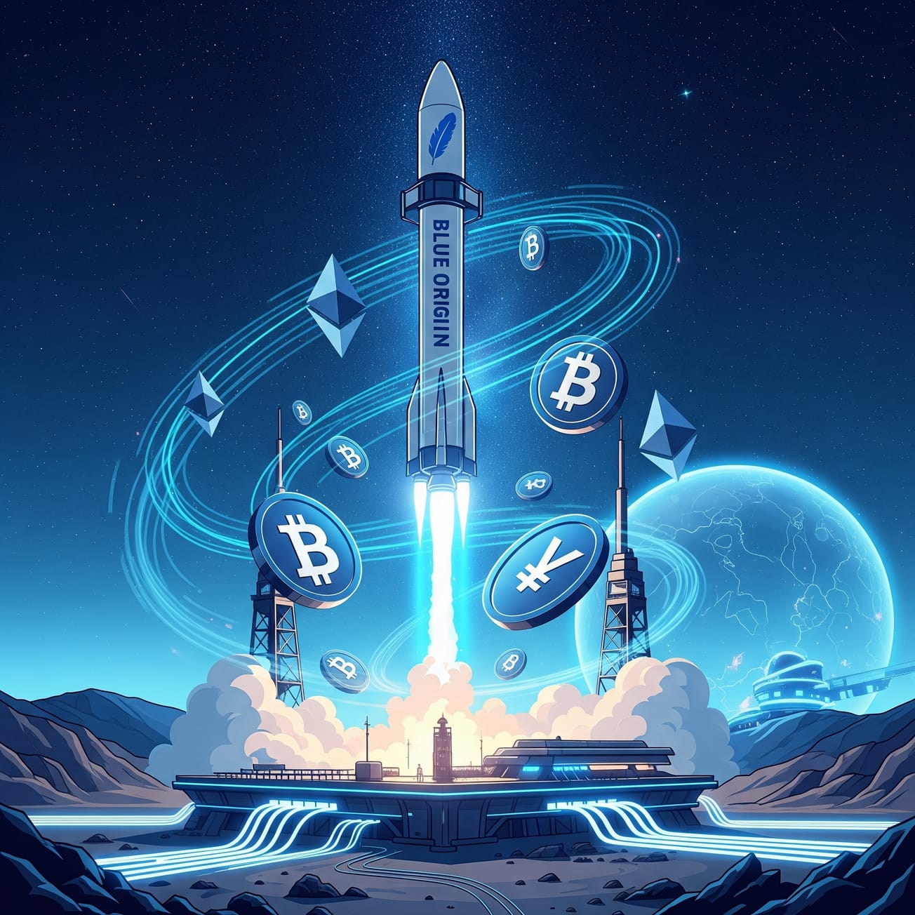 Blue Origin Accepts Crypto for Space Tourism