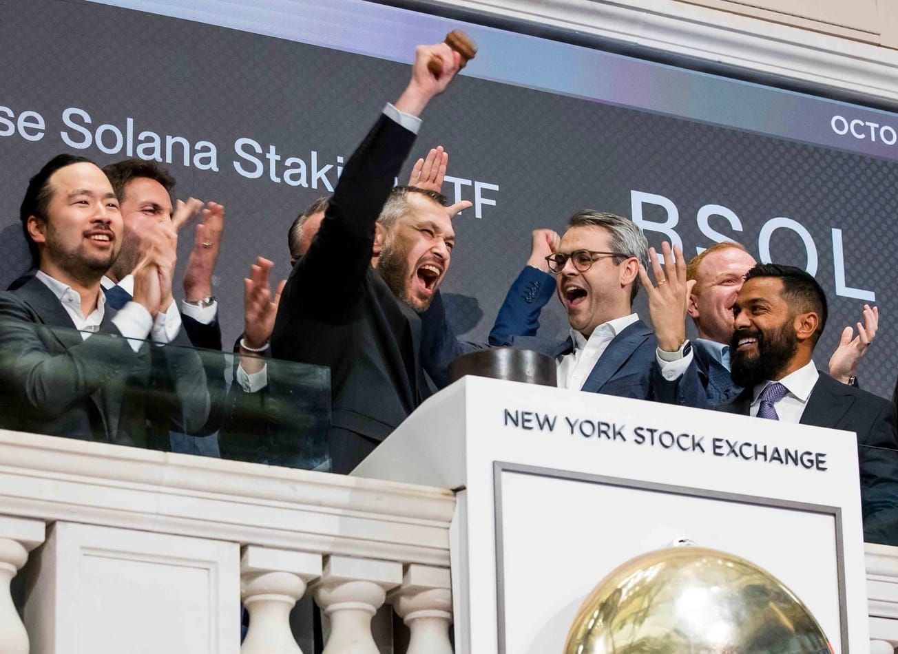 Bitwise Solana Staking ETF Records $72 Million Second-Day Volume