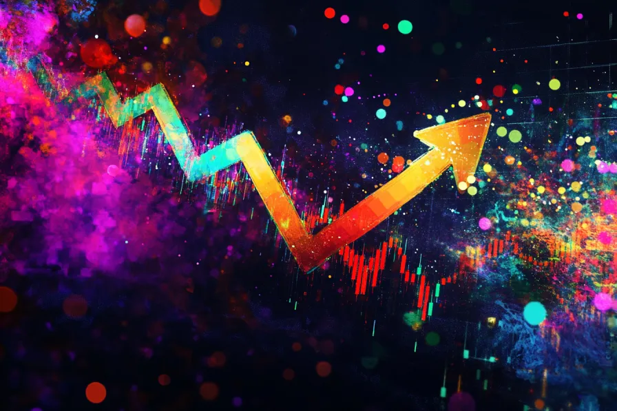 Image showing the headline "Coinbase Joins S&P 500 in Landmark Moment for Crypto, Stock Soars," indicating Coinbase's addition to the S&P 500 index and its positive impact on the stock price.