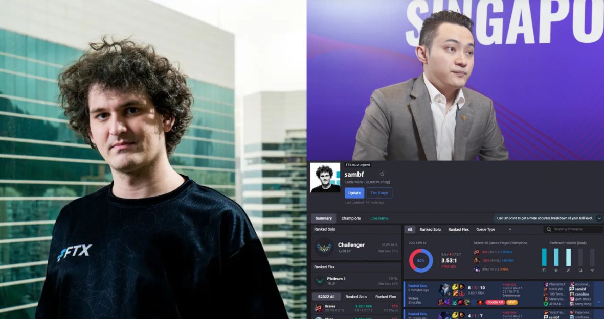 SBF “Worse Than Do Kwon”, Plays LoL, Might be Saved By Justin Sun